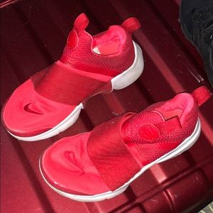 Nike air slip on sneakers red size 1